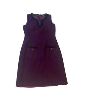 💙💚 Karl Lagerfeld Paris Women's Tweed Shift
Dress with Pockets size 4